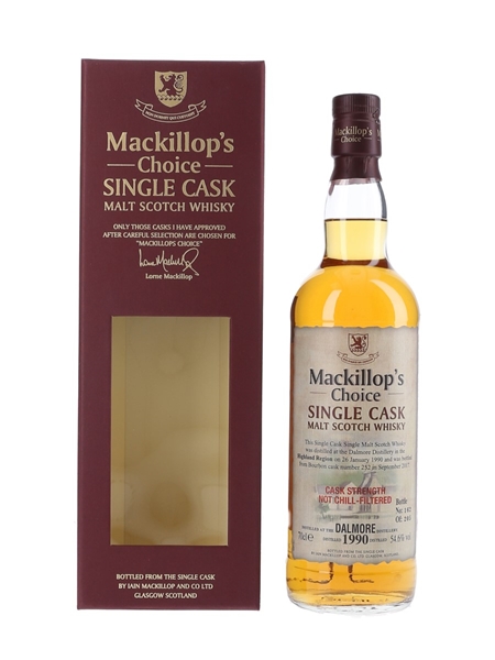 Dalmore 1990 Bottled 2017 - Mackillop's Choice 70cl / 54.6%