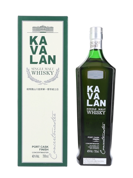 Kavalan Concertmaster Port Cask Finish 70cl / 40%