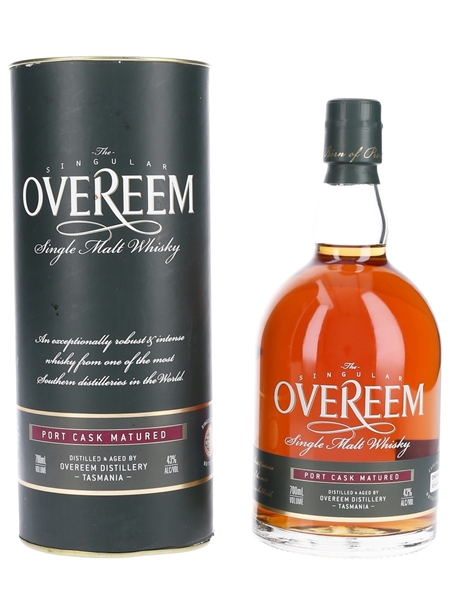 The Singular Overeem Port Cask Matured  70cl / 43%