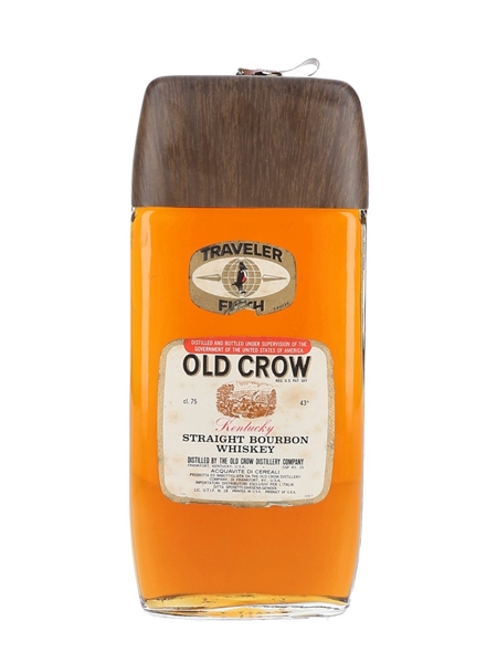 Old Crow Traveler Bottled 1970s - Sposetti 75cl / 43%