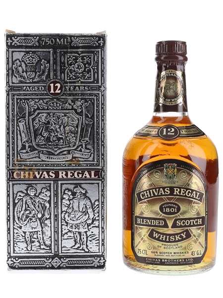 Chivas Regal 12 Year Old Bottled 1980s - Singapore, Malaysia, Brunei 75cl / 43%