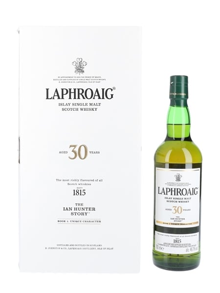 Laphroaig 30 Year Old The Ian Hunter Story - Book 1: Unique Character 70cl / 46.7%