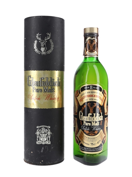 Glenfiddich 8 Year Old Pure Malt Bottled 1980s 75cl / 43%