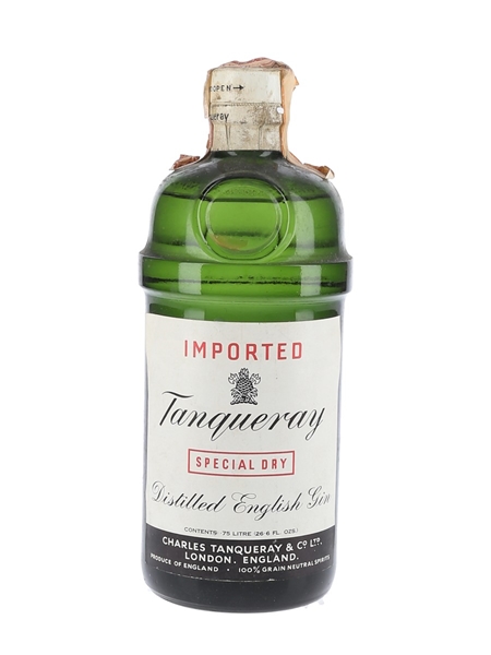 Tanqueray Special Dry Gin Bottled 1960s-1970s - Gancia 75cl / 43%