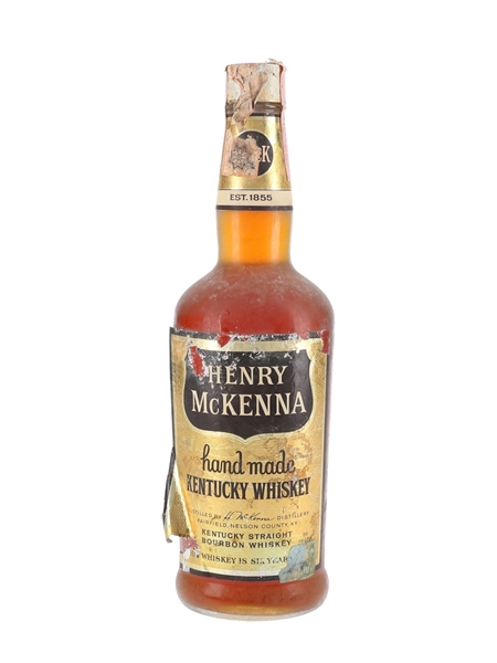 Henry McKenna 6 Year Old Handmade Kentucky Whiskey Bottled 1960s - Antony Lo Russo, Restaurant Corso 75cl / 43%