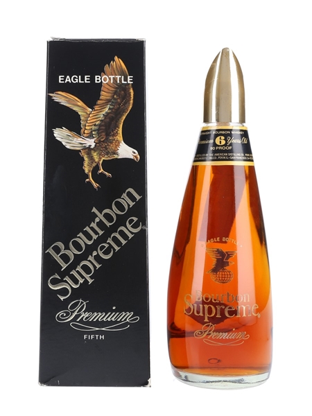 Bourbon Supreme 6 Year Old Eagle Bottle Bottled 1970s 75.7cl / 45%