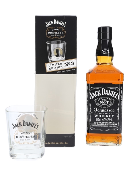 Jack Daniel's Old No.7 Master Distiller Glass Pack No.3 70cl / 40%