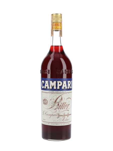 Campari Bitter Bottled 1970s 75cl / 25%