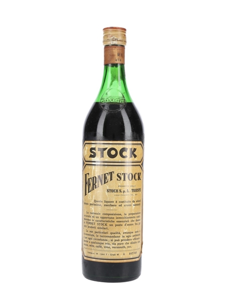 Stock Fernet Bottled 1960s 100cl / 41%