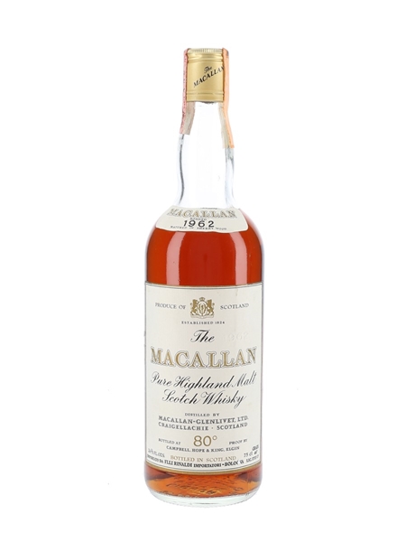 Macallan 1962 Campbell, Hope & King Bottled 1970s - Rinaldi 75cl / 46%