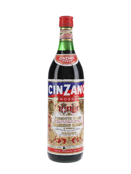 Cinzano Vermouth Rosso Bottled 1970s 100cl / 16.5%