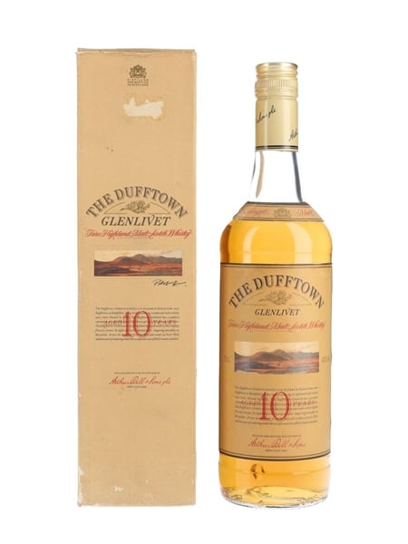 Dufftown Glenlivet 10 Year Old Bottled 1980s 75cl / 43%