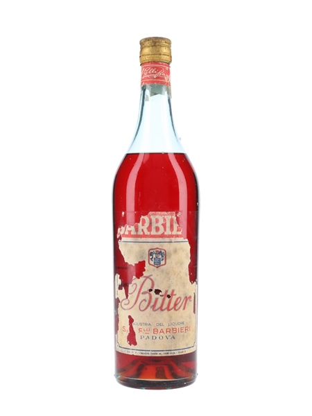 Barbieri Bitter Bottled 1950s 100cl / 21%