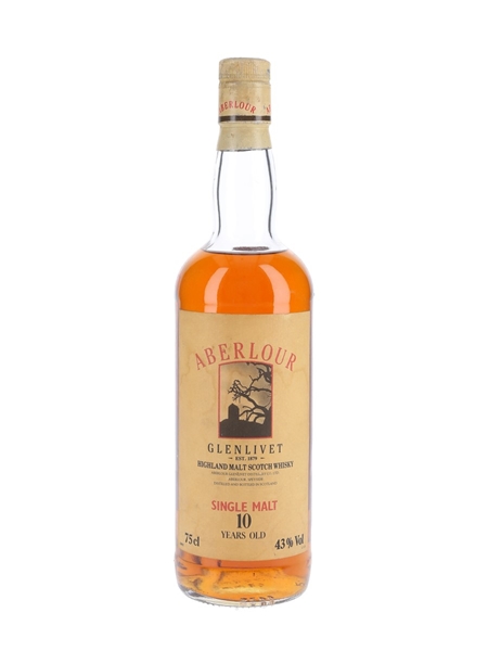 Aberlour Glenlivet 10 Year Old Bottled 1980s 75cl / 43%