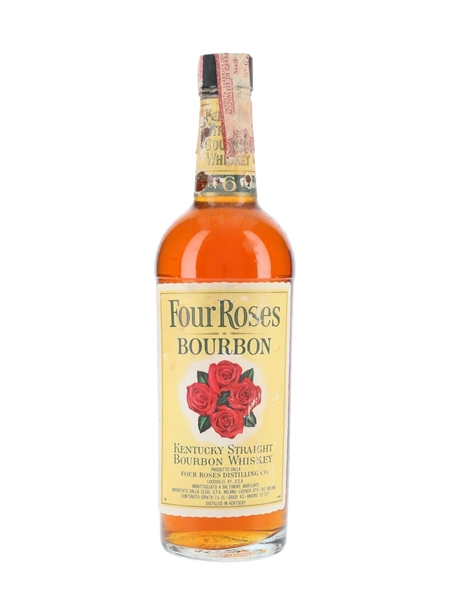 Four Roses 6 Year Old Bottled 1970s - Cedal 75cl / 43%