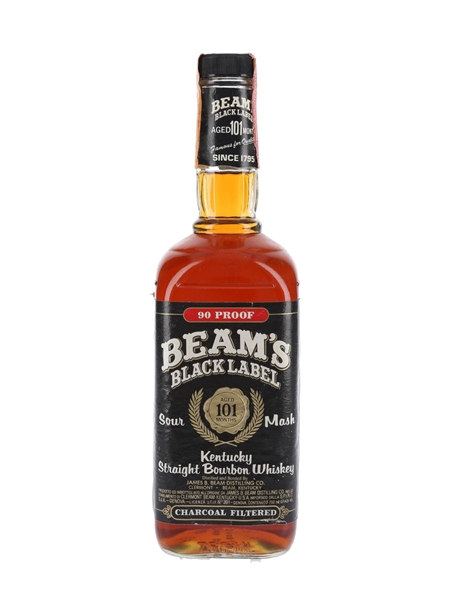 Beam's Black Label 101 Months Old Bottled 1980s 75cl / 45%