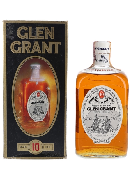 Glen Grant 10 Year Old Bottled 1970s - Giovinetti 75cl / 43%