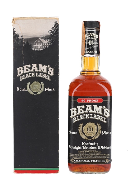 Beam's Black Label 101 Months Old Bottled 1980s 75cl / 45%