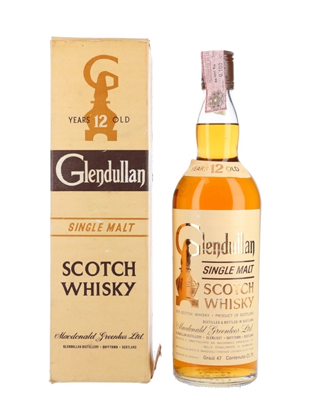 Glendullan 12 Year Old Bottled 1970s - Manzuoli 75cl / 47%