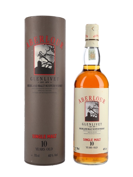 Aberlour 10 Year Old Bottled 1990s - Ramazzotti 70cl / 40%