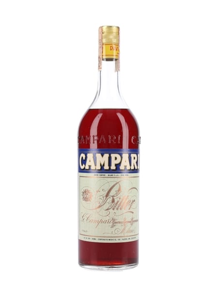 Campari Bitter Bottled 1970s-1980s 100cl / 25%