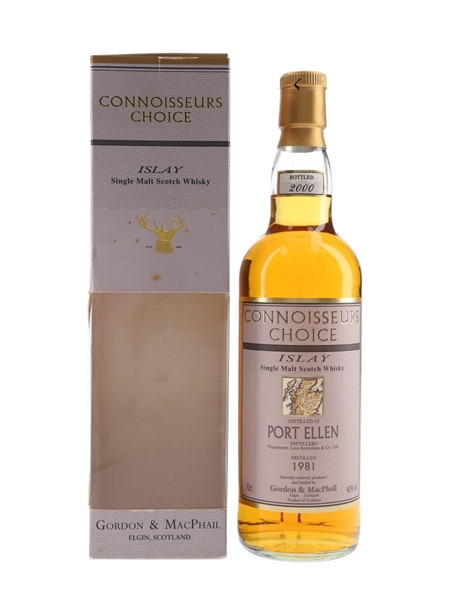 Port Ellen 1981 Bottled 2000 - Connoisseurs Choice 70cl / 40%