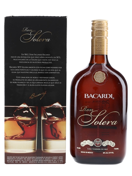 Bacardi Solera 1873  75cl / 40%