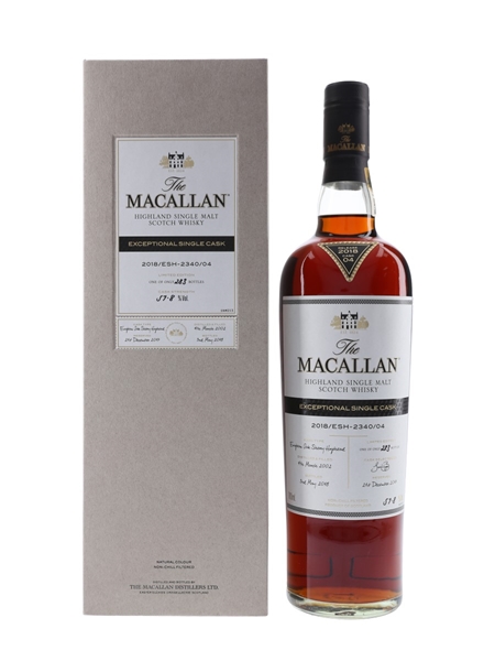 Macallan 2002 Exceptional Single Cask 04 2018 Release 70cl / 57.8%