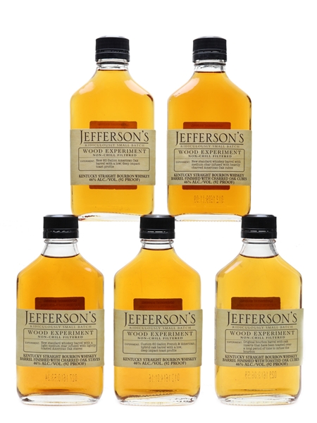 Jefferson's Wood Experiment Collection Ridiculously Small Batch 5 x 20cl / 46%