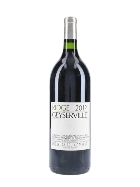 Ridge Geyserville 2012 Bottled 2014 - Large Format 150cl / 14.5%