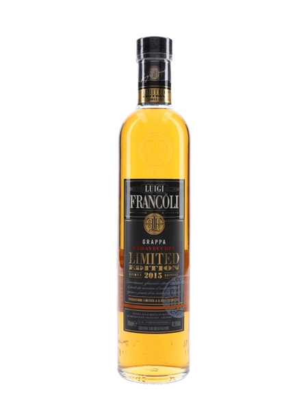 Luigi Francoli 2015 Grappa Stravecchia  70cl / 41.5%