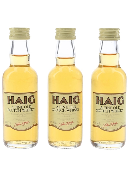 Haig's Fine Old  3 x 5cl / 40%