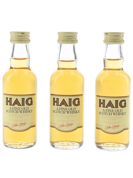 Haig's Fine Old  3 x 5cl / 40%