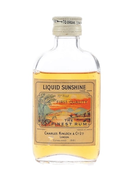 Liquid Sunshine 70 Proof Bottled 1960s - Charles Kinloch & Co 5cl / 40%