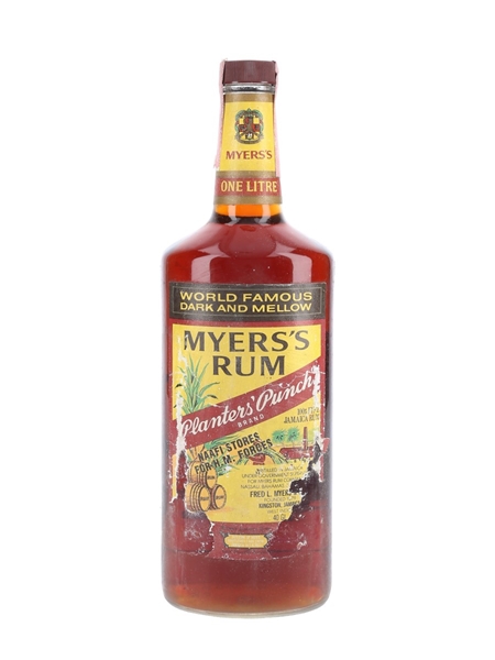 Myers's Planters' Punch Rum Bottled 1980s 100cl / 40%