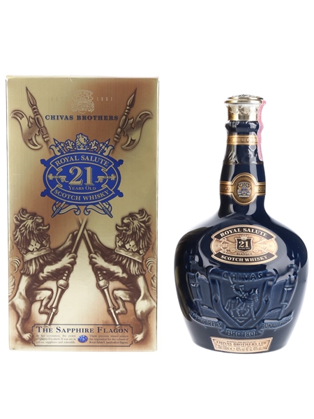 Royal Salute 21 Year Old The Sapphire Flagon 70cl / 40%