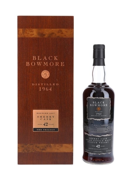 Bowmore 1964 Black Bowmore 42 Year Old Bottled 2007 - The Trilogy 70cl / 40.5%