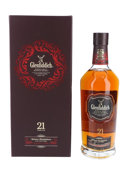 Glenfiddich 21 Year Old Gran Reserva Rum Cask Finish 70cl / 40%