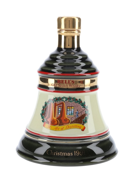 Bell's Christmas 1991 Ceramic Decanter The Art of Distilling 70cl / 40%