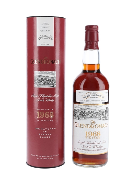 Glendronach 1968 25 Year Old Bottled 1993 75cl / 43%