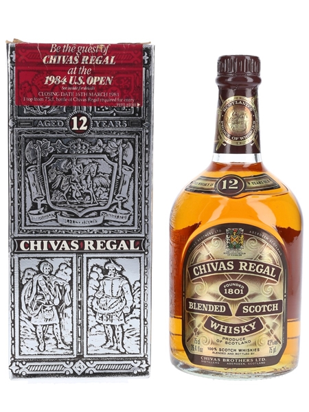 Chivas Regal 12 Year Old Bottled 1980s 75cl / 43%