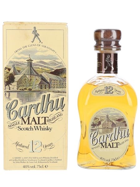 Cardhu 12 Year Old Bottled 1980s 75cl / 40%