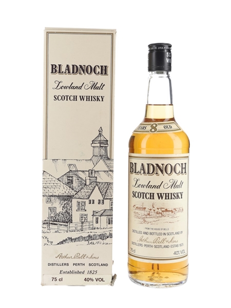 Bladnoch 8 Year Old Bottled 1980s 75cl / 40%