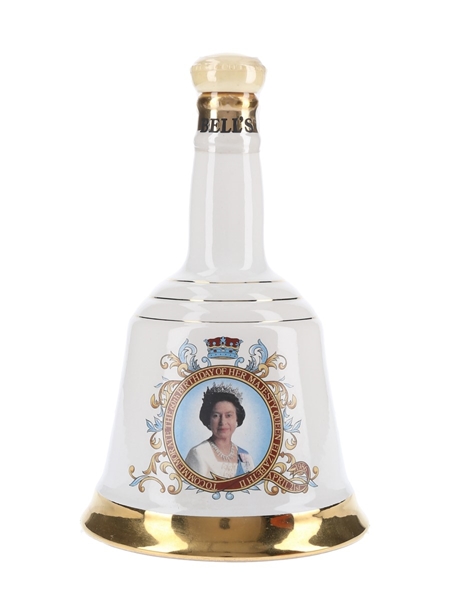 Bell's Ceramic Decanter Queen Elizabeth II 60th Birthday 75cl / 43%