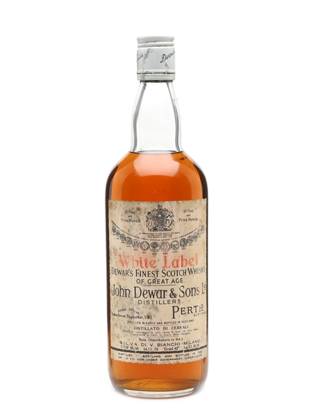 Dewar's White Label Bottled 1970s 75cl