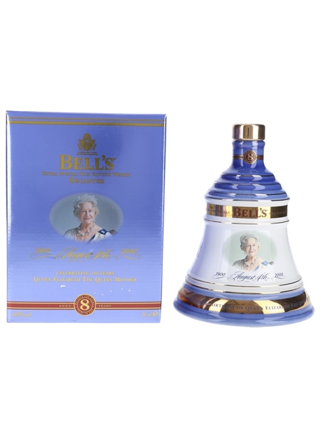 Bell's Ceramic Decanter The Queen Mother's 100th Birthday 70cl / 40%