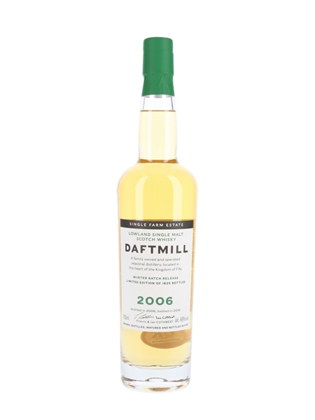 Daftmill 2006 Bottled 2018 - Winter Batch Release 70cl / 46%