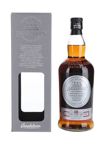 Hazelburn 2004 13 Year Old Bottled 2018 - Oloroso Cask Matured 70cl / 47.4%