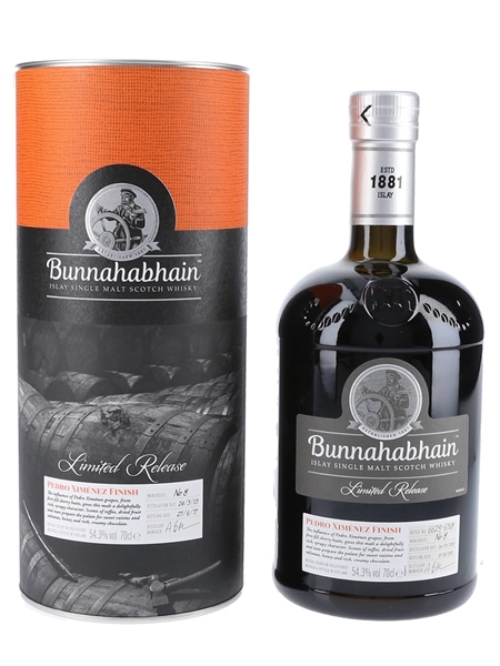 Bunnahabhain 2003 Limited Release Pedro Ximenez Finish 70cl / 54.3%