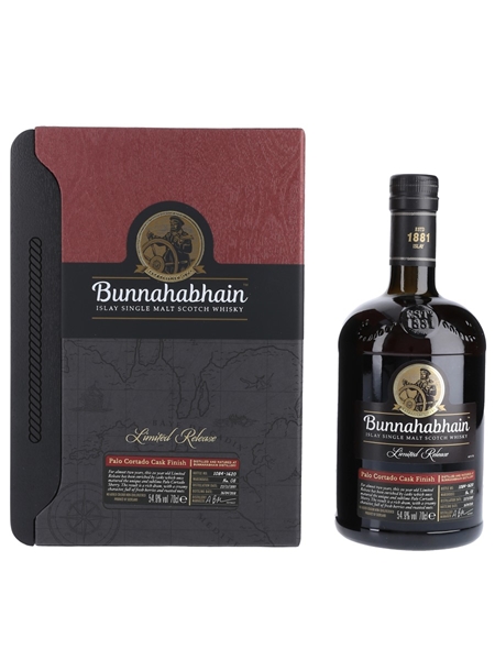 Bunnahabhain 1997 20 Year Old Palo Cortado Cask Finish Bottled 2018 - Limited Release 70cl / 54.9%